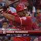 Illustration for article titled Howie Kendricks Mustache Last Night Was, Erm, Unique